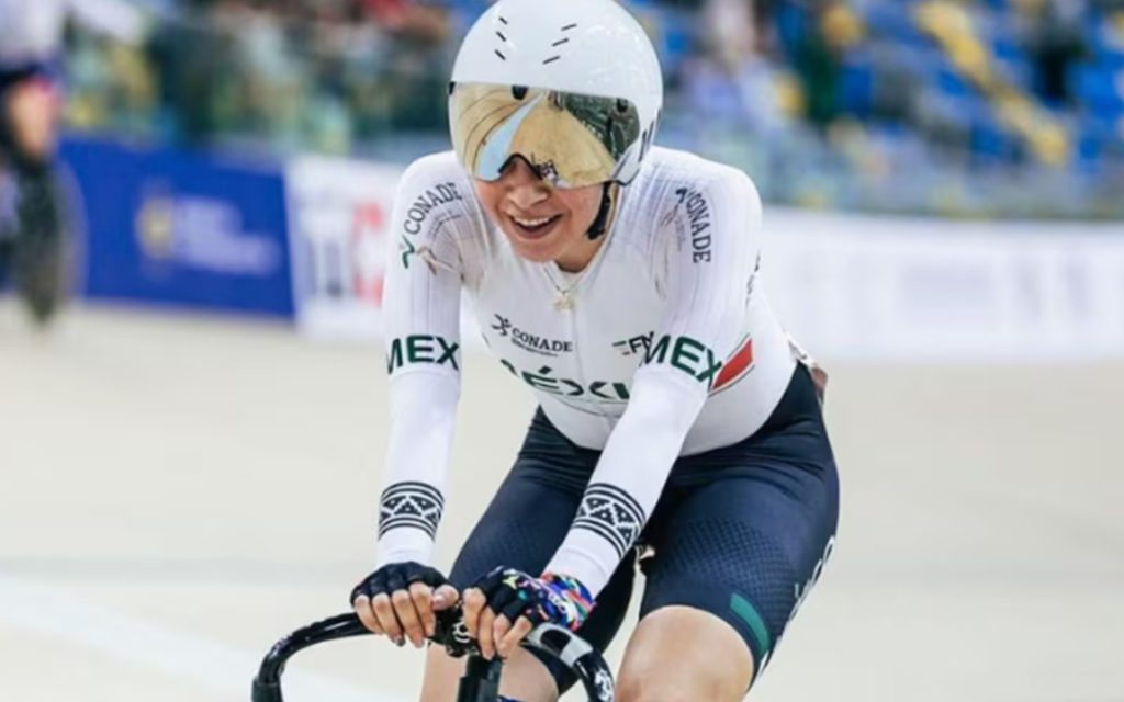 Daniela Gaxiola brilla en Campeonato Panamericano de Ciclismo de Pista