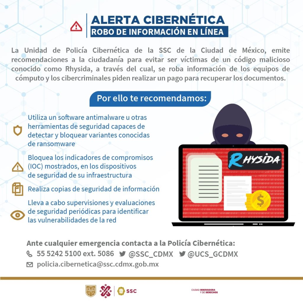 Alertan sobre códigos maliciosos en internet utilizados para el robo