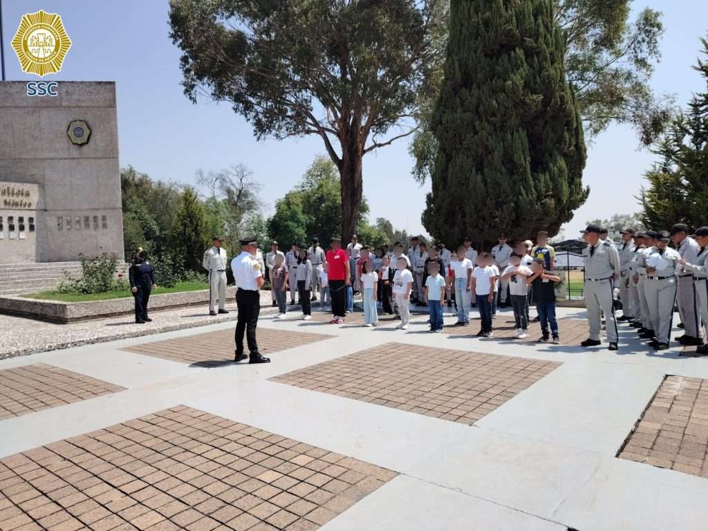 SSC cumple sueño de menores y los convierte en “policías por un día”