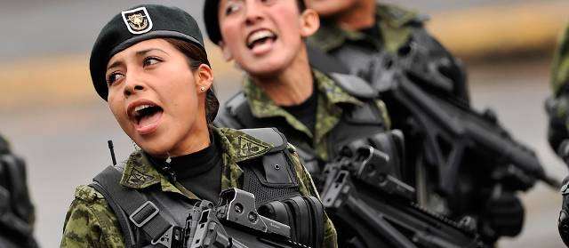 Evolución de las mujeres en las fuerzas armadas