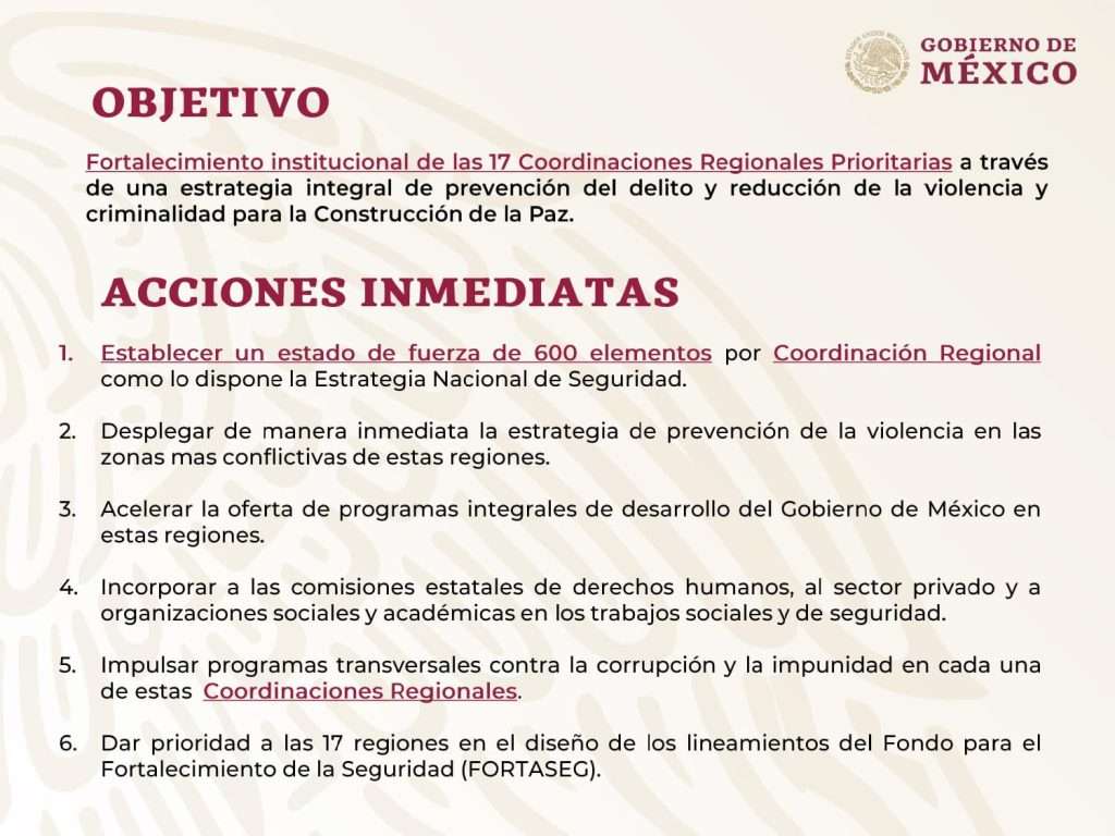 Guardia Nacional, primeros despliegues