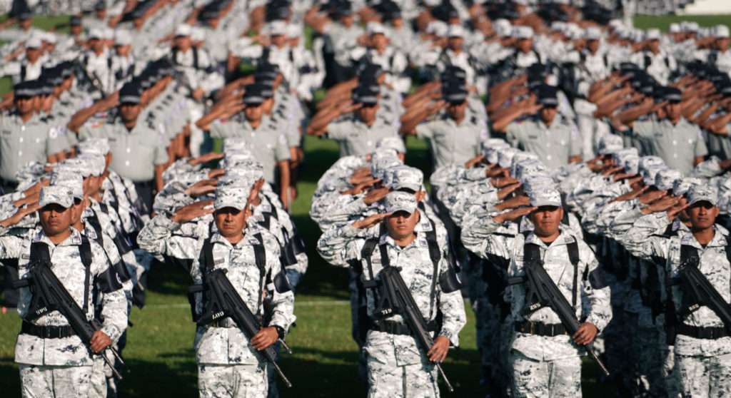 Guardia Nacional, primeros despliegues