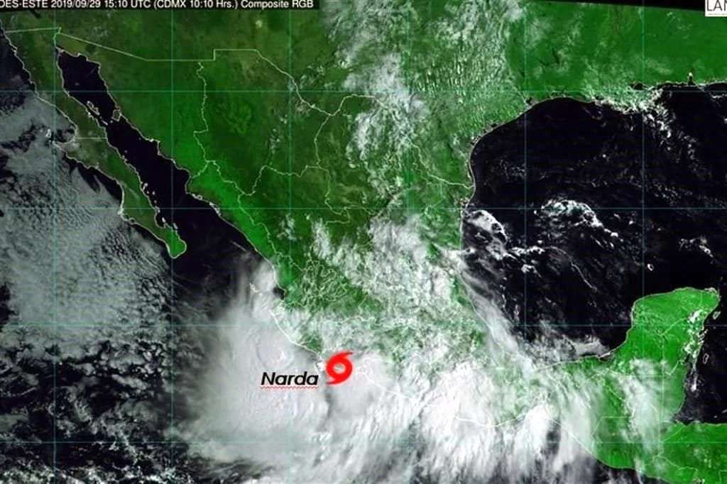 Tormenta Tropical “Narda” obligó despliegue de mil 400 militares