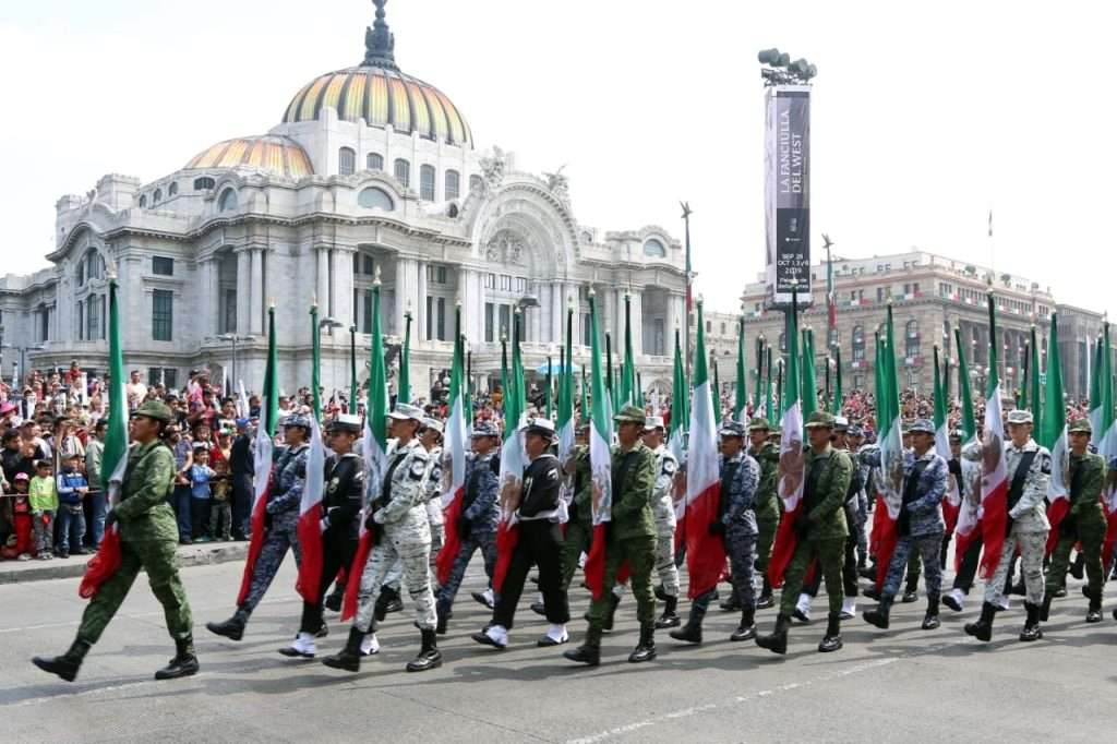 Guardia Nacional debutó en Desfile Militar en la CDMX