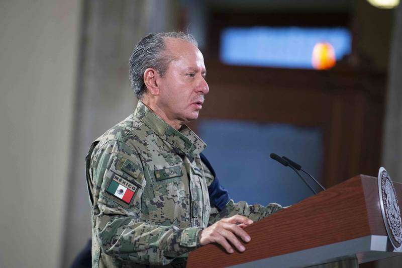 Rogelio Ojeda, secretario de Marina en la Mañanera de AMLO