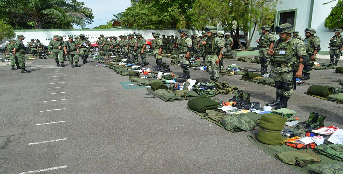 La Sedena envió tropas a Chiapas para reforzar la seguridad