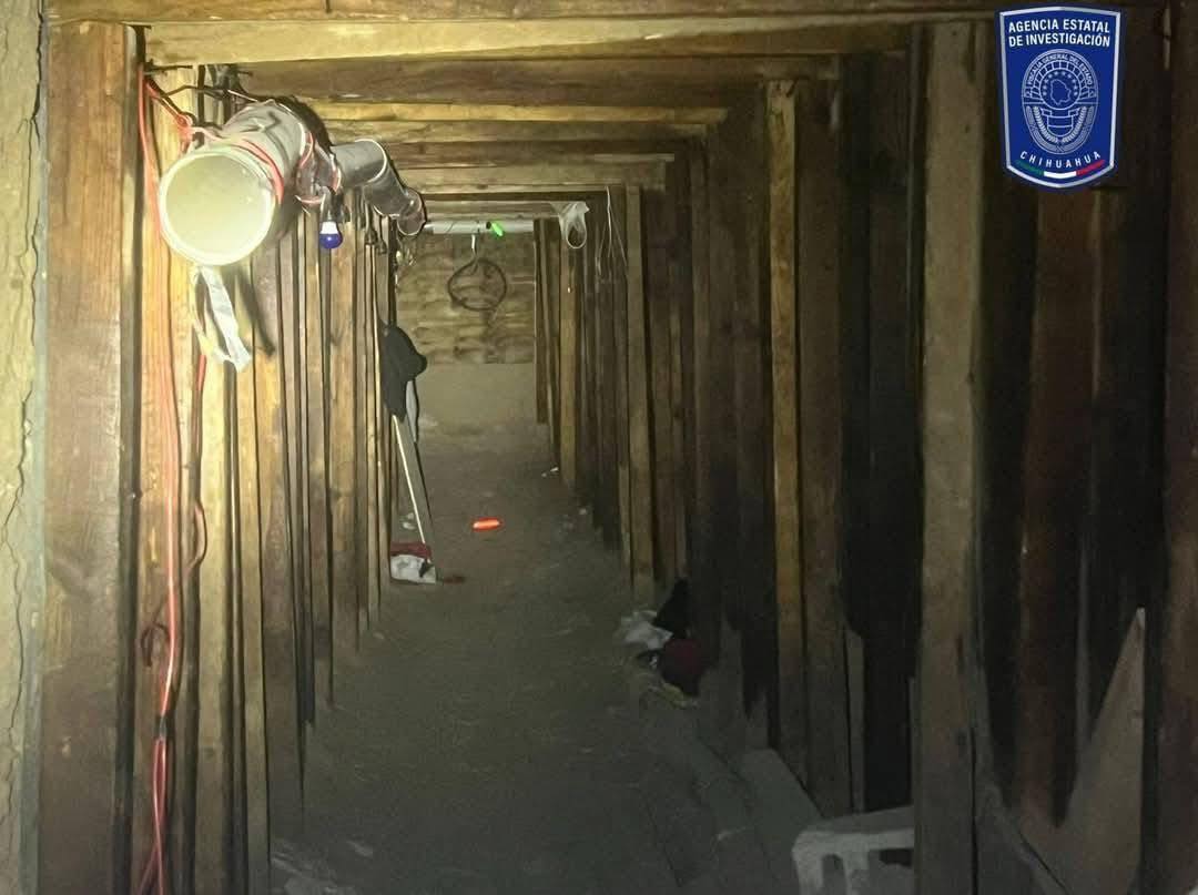 Nrcotúnel asegurado entre Ciudad Juárez y El Paso Texas