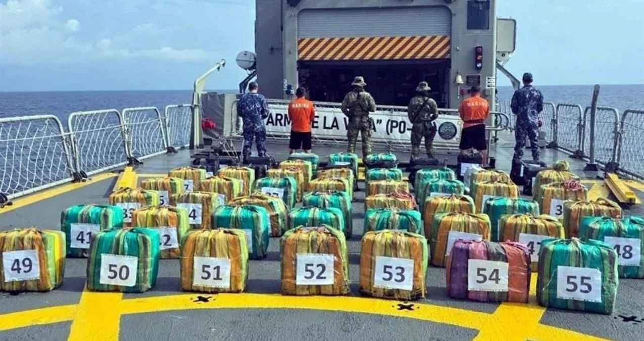 Marina decomisa 2 toneladas de cocaína en Oaxaca