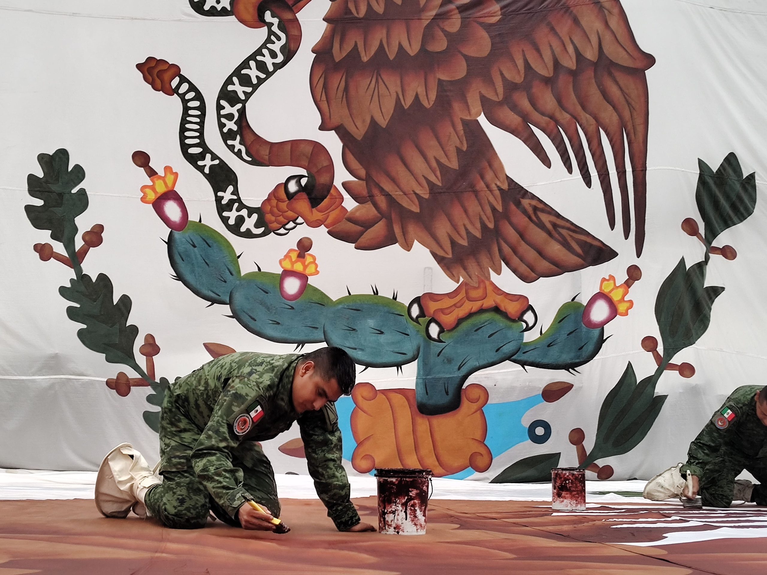 FAVE, epicentro del emblema nacional y de un Ejército elegante