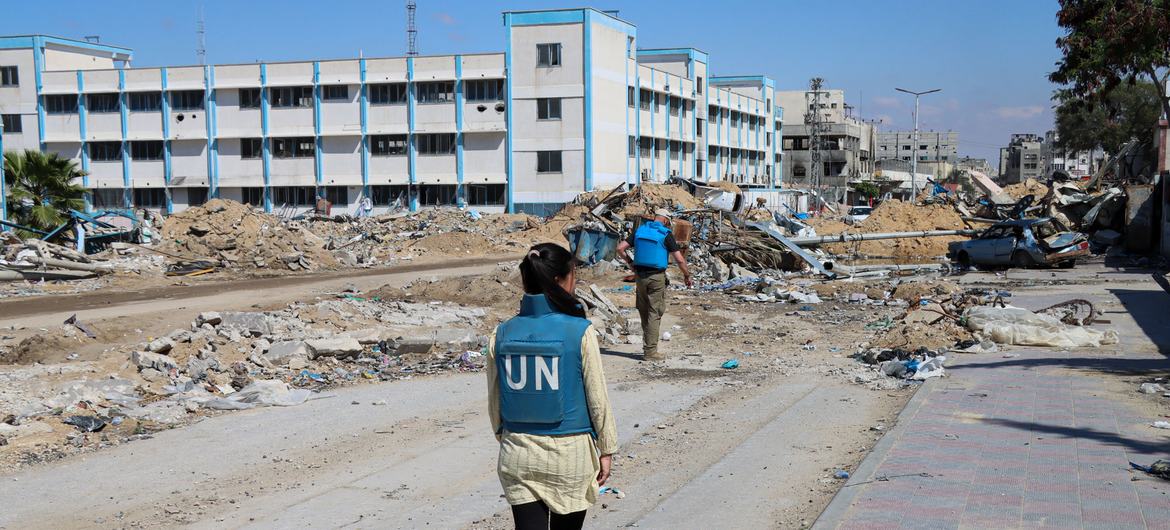 ONU atiende la crisis humanitaria en Gaza