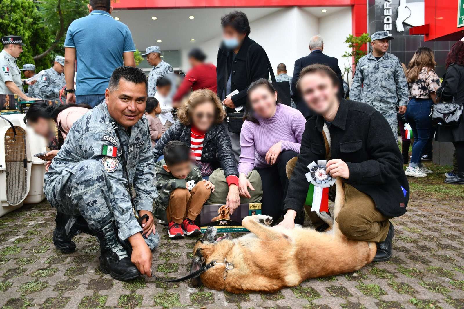 GN realiza ceremonia de jubilación para ejemplares caninos tras cumplir años de servicio