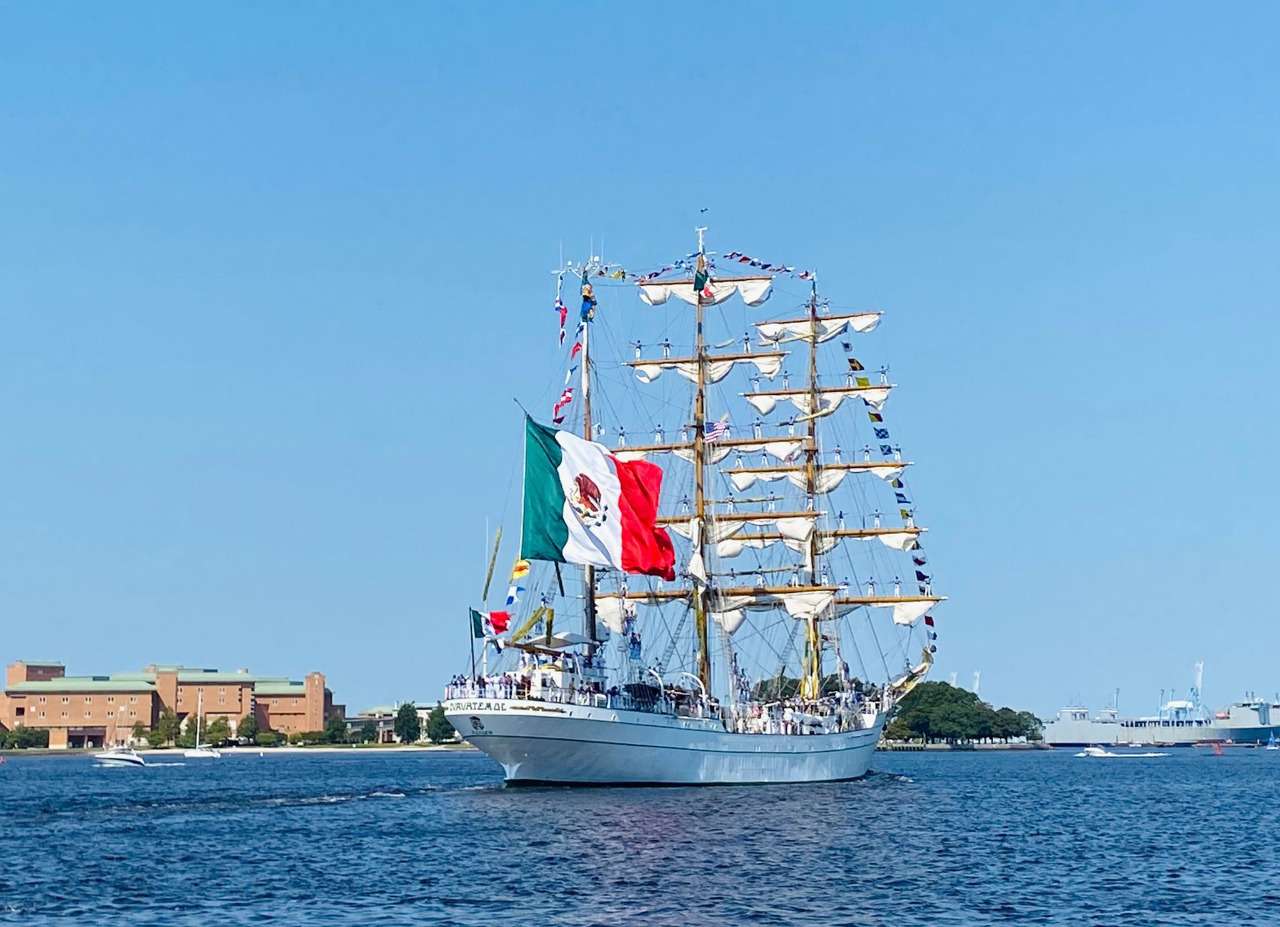 Por la Exaltación del Espíritu Marinero: Inicia el Velero “Cuauhtémoc” el Crucero de Instrucción 2021 “Bicentenario de la Armada de México”