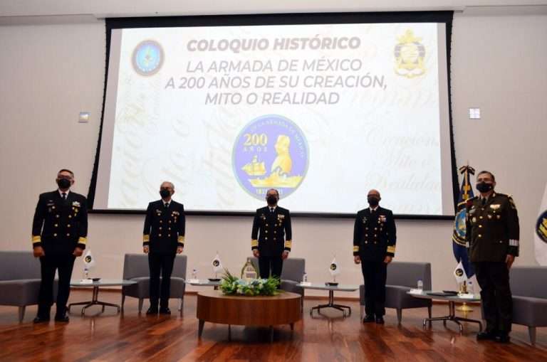Marina organiza Coloquio Histórico “La Armada de México a 200 años de su creación, mito o realidad”