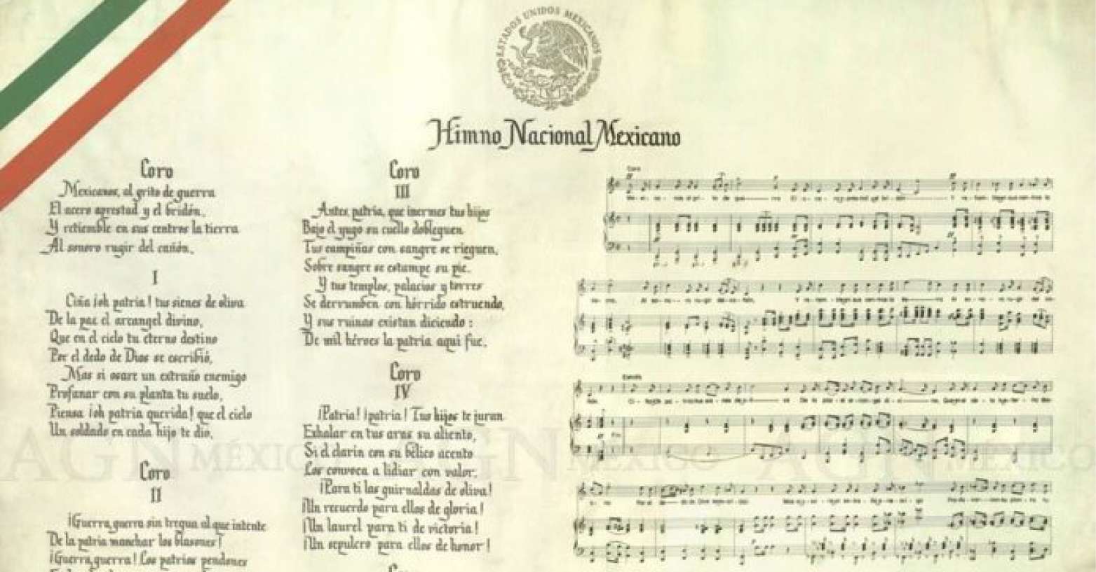 Himno Nacional Mexicano, un símbolo patrio que nació hace 171 años