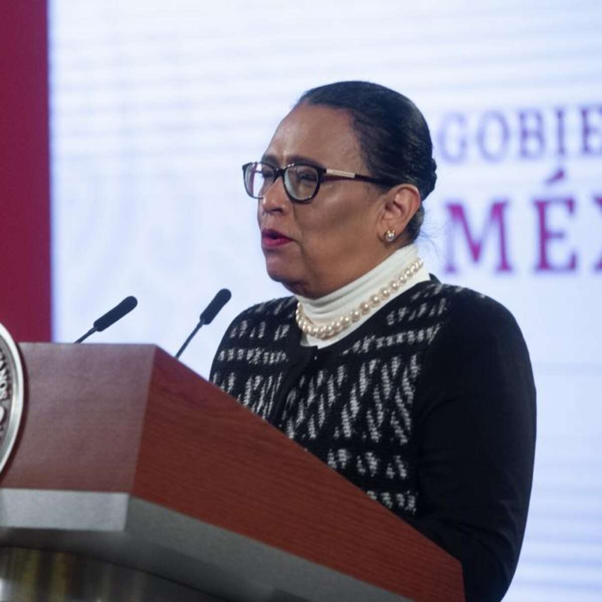 Cambiar modelo de guerra a uno de paz, el reto que enfrenta Rosa Icela Rodríguez
