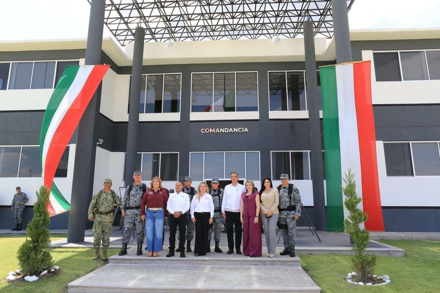 Inauguran cuartel en Ciudad Mier, para reforzar seguridad en la frontera con EU