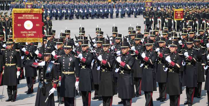 Marcha de la Lealtad, símbolo del compromiso de las fuerzas armadas con México