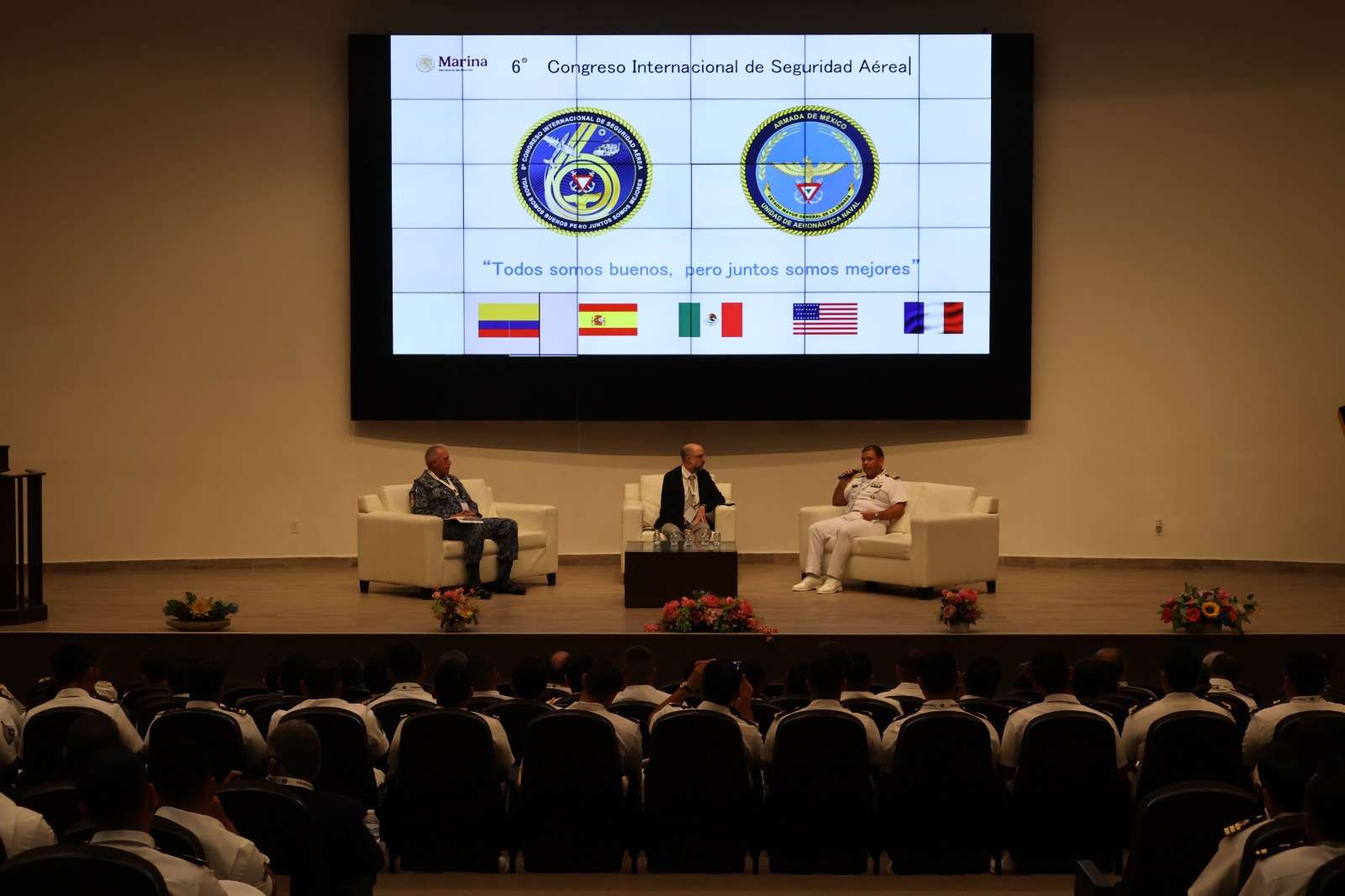Marina realiza con éxito el “6º Congreso Internacional de Seguridad Aérea” en la Base Aeronaval de La Paz