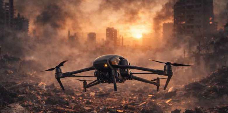 Drones y robots en la guerra híbrida: Nueva geometría del poder y dilemas del derecho internacional